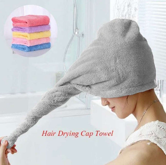Hair Drying Cap Towel