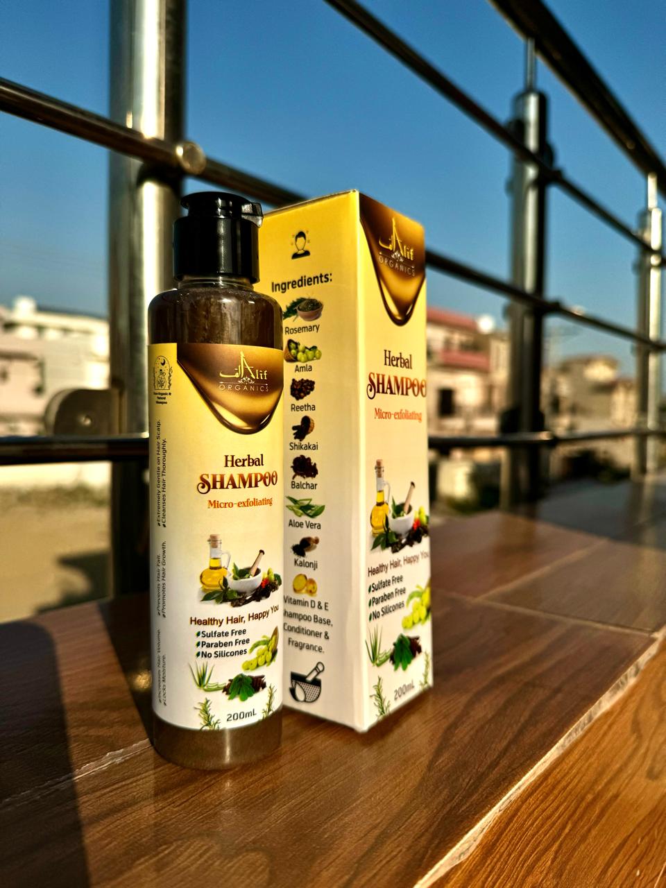 HERBAL SHAMPOO Micro-exfoliating