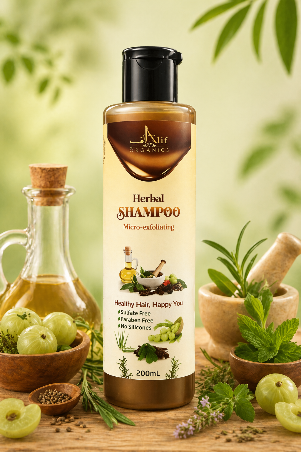 HERBAL SHAMPOO Micro-exfoliating