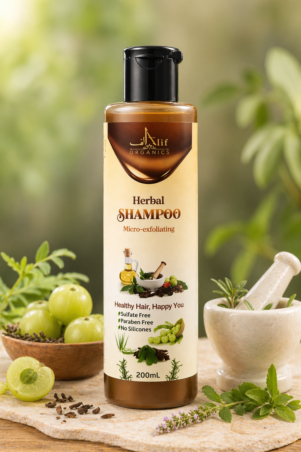 HERBAL SHAMPOO Micro-exfoliating